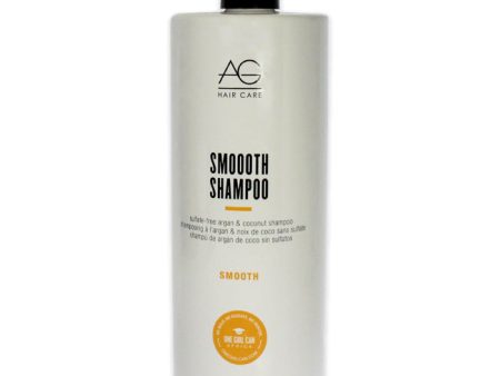 AG Hair Cosmetics AG Hair Smooth Shampoo by AG Hair Cosmetics for Unisex - 33.8 oz Shampoo on Sale