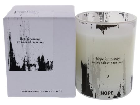 Agonist Hope for Courage by Agonist for Unisex - 8.46 oz Candle Online Sale