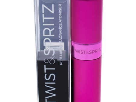 Twist and Spritz Twist and Spritz Atomiser - Hot Pink by Twist and Spritz for Women - 8 ml Refillable Spray (Empty) For Cheap