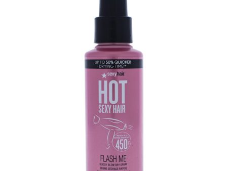 Sexy Hair Hot Sexy Hair Flash Me Quicky Blow Dry Spray by Sexy Hair for Women - 4.1 oz Hairspray Online Hot Sale