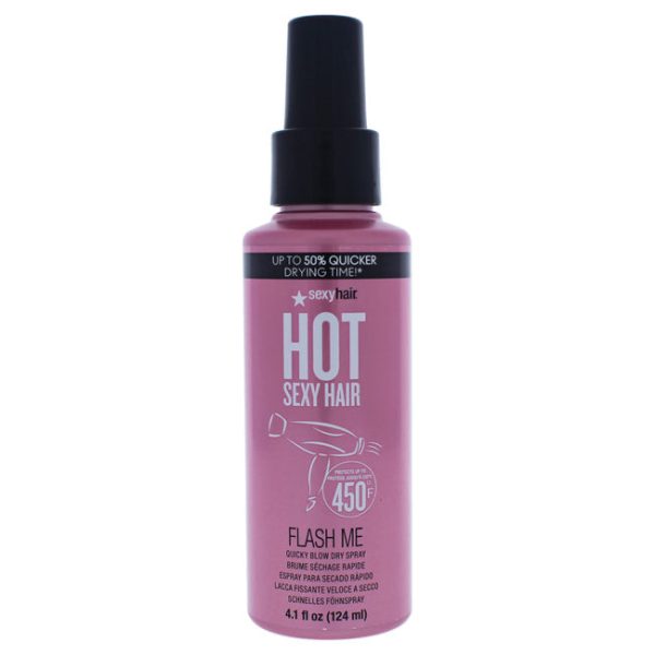 Sexy Hair Hot Sexy Hair Flash Me Quicky Blow Dry Spray by Sexy Hair for Women - 4.1 oz Hairspray Online Hot Sale