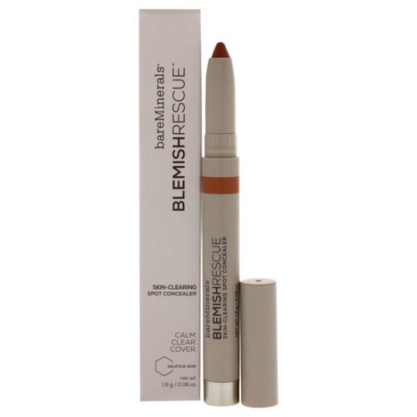 BareMinerals Blemish Rescue Skin- Clearing Spot Concealer - 4.5N Tan - Dark by BareMinerals for Women - 0.06 oz Concealer on Sale