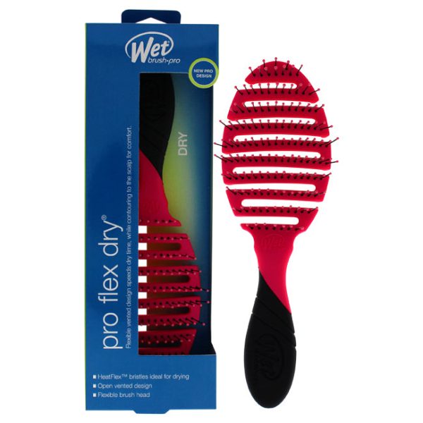 Wet Brush Pro Flex Dry Brush - Pink by Wet Brush for Unisex - 1 Pc Hair Brush Fashion