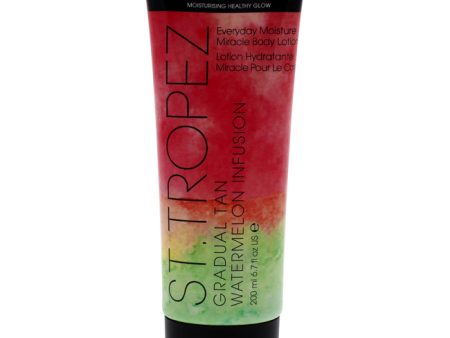 St. Tropez Gradual Tan Watermelon Infusion Lotion by St. Tropez for Unisex - 6.7 oz Body Lotion on Sale