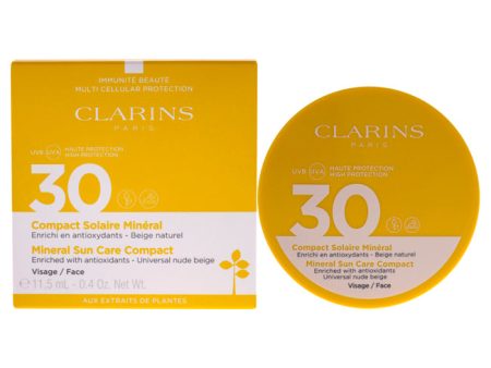 Clarins Mineral Sun Care Compact SPF 30 by Clarins for Unisex - 0.40 oz Sunscreen For Cheap