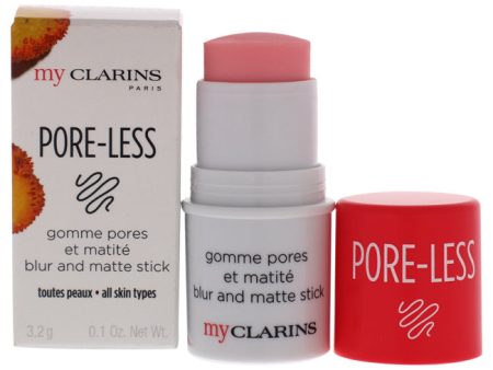 Clarins Pore-Less Blur And Matte Stick by Clarins for Women - 0.1 oz Treatment Supply