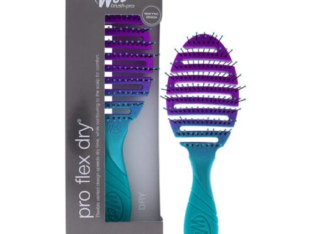 Wet Brush Pro Flex Dry Brush - Teal Ombre by Wet Brush for Unisex - 1 Pc Hair Brush For Cheap