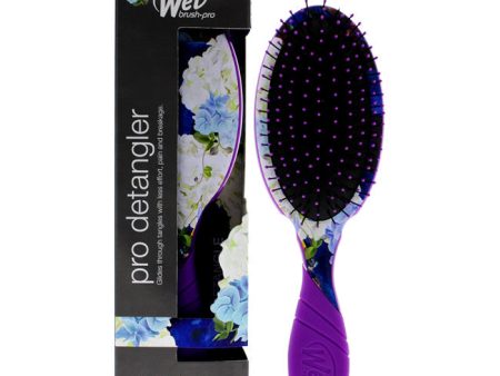 Wet Brush Pro Detangler Hyper Floral Brush - Purple by Wet Brush for Unisex - 1 Pc Hair Brush For Sale