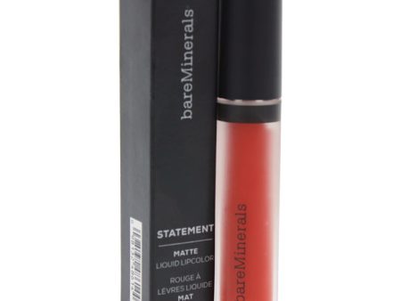 bareMinerals Statement Matte Liquid Lipcolor - Fire by bareMinerals for Women - 0.13 oz Lipstick Discount