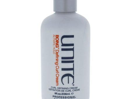 Unite Boing Defining Curl Cream by Unite for Unisex - 8 oz Cream For Cheap