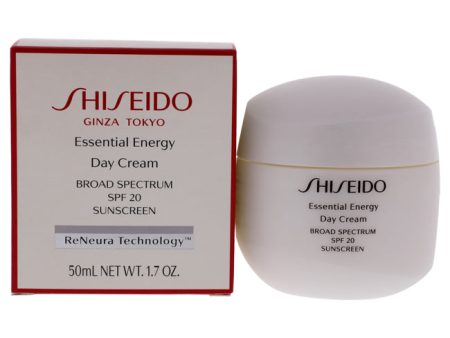 Shiseido Essential Energy Day Cream SPF 20 by Shiseido for Women - 1.7 oz Cream Online Sale