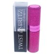 Twist and Spritz Twist and Spritz Atomiser - Hot Pink Glitter by Twist and Spritz for Women - 8 ml Refillable Spray (Empty) Fashion