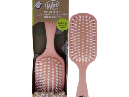 Wet Brush Go Green Oil Infused Shine Brush - Coconut Oil by Wet Brush for Unisex - 1 Pc Hair Brush Sale