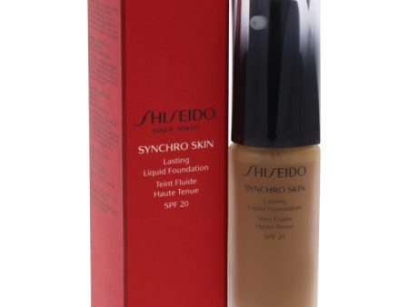 Shiseido Synchro Skin Lasting Liquid Foundation SPF 20 - # 6 Golden by Shiseido for Women - 1 oz Foundation Online