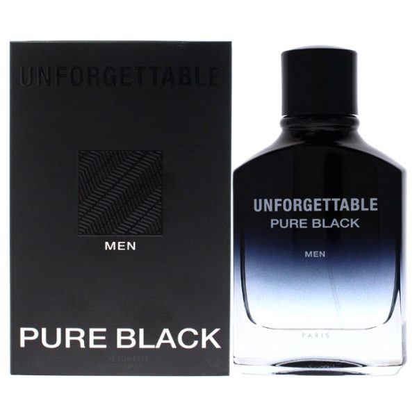 Glenn Perri Unforgettable Pure Black by Glenn Perri for Men - 3.4 oz EDT Spray Online now