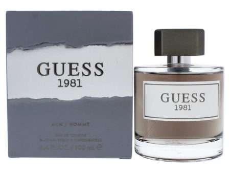 Guess Guess 1981 by Guess for Men - 3.4 oz EDT Spray For Discount