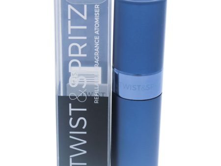 Twist and Spritz Twist and Spritz Atomiser - Blue by Twist and Spritz for Women - 8 ml Refillable Spray (Empty) For Sale