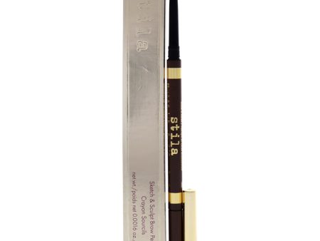 Stila Sketch And Sculpt Brow Pencil - Dark by Stila for Women - 0.0016 oz Eyebrow Pencil Online now