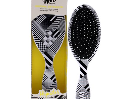 Wet Brush Original Detangler Hipster Brush - Diagonal Checkers by Wet Brush for Unisex - 1 Pc Hair Brush Online Sale