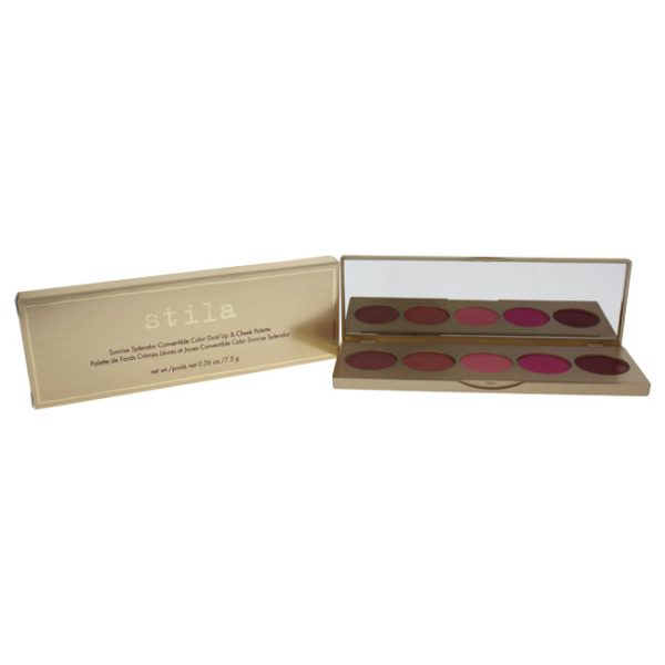 Stila Sunrise Splendor Convertible Color Dual Lip & Cheek Palette by Stila for Women - 0.26 oz Palette For Cheap