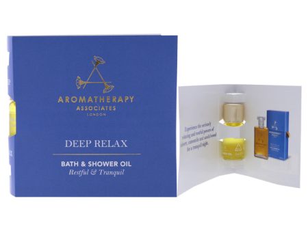 Aromatherapy Associates Deep Relax Bath And Shower Oil by Aromatherapy Associates for Unisex - 0.1 oz Oil For Discount