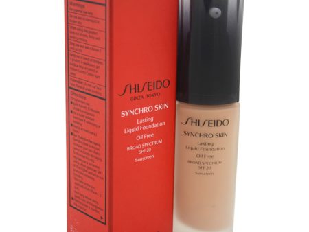 Shiseido Synchro Skin Lasting Liquid Foundation SPF 20 - # 4 Neutral by Shiseido for Women - 1 oz Foundation Cheap