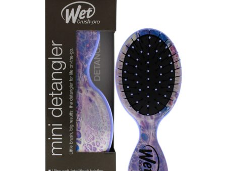 Wet Brush Pro Mini Detangler Fantastic Voyage Brush - Liquid Clouds by Wet Brush for Unisex - 1 Pc Hair Brush Online Hot Sale