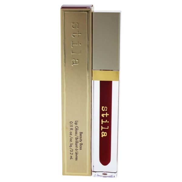 Stila Beauty Boss Lip Gloss - In The Red by Stila for Women - 0.11 oz Lip Gloss Fashion