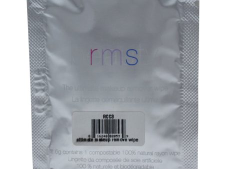 RMS Beauty Ultimate Makeup Remover Wipe - Individual by RMS Beauty for Women - 1 Pc Wipe Cheap