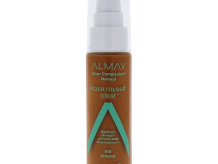 Almay Clear Complexion Makeup - 810 Almond by Almay for Women - 1 oz Foundation Online Sale