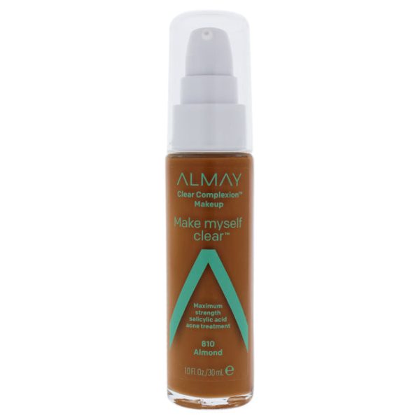 Almay Clear Complexion Makeup - 810 Almond by Almay for Women - 1 oz Foundation Online Sale