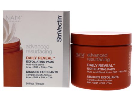 Strivectin Daily Reveal Exfoliating Pads by Strivectin for Unisex - 60 Count Pads Online Hot Sale