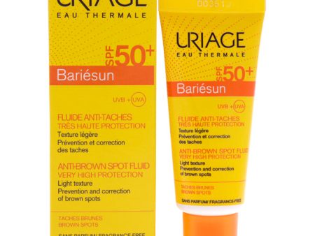 Uriage Bariesun Anti-Brown Spot Fluid SPF 50 by Uriage for Unisex - 1.35 oz Sunscreen Online