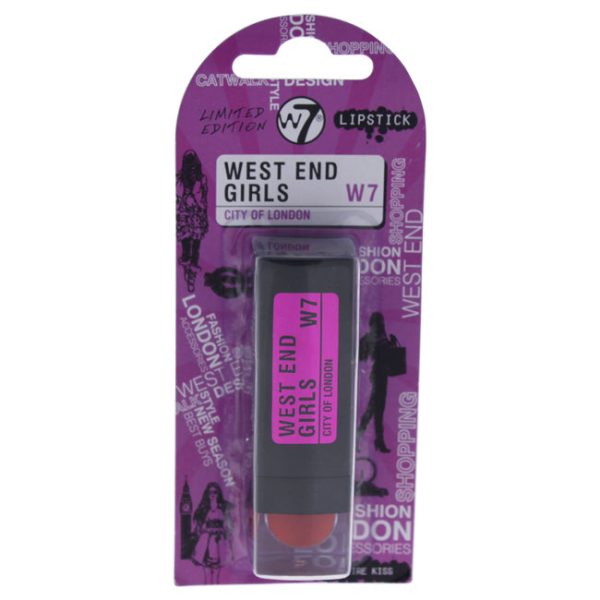 W7 West End Girls City Of London - Vampire Kiss by W7 for Women - 0.1 oz Lipstick on Sale