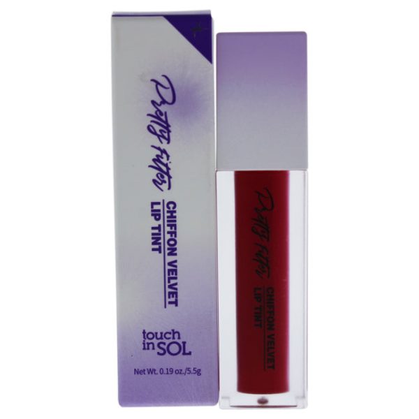 Touch In Sol Pretty Filter Chiffon Velvet Lip Tint - 5 Pink Berry by Touch In Sol for Women - 0.19 oz Lipstick Sale