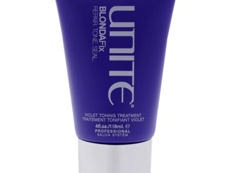 Unite Blonda Fix Violet Toning Treatment by Unite for Unisex - 4 oz Treatment Hot on Sale