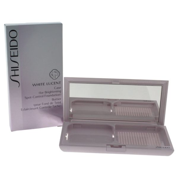 Shiseido White Lucent Brightening Spot-Control Foundation Case by Shiseido for Women - 1 Pc Case Fashion