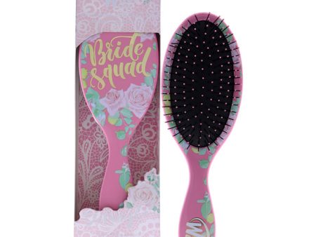 Wet Brush Original Detangler Bridal Collection Brush - Bride Squad Pink by Wet Brush for Unisex - 1 Pc Hair Brush Sale