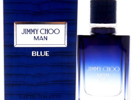 Jimmy Choo Jimmy Choo Man Blue by Jimmy Choo for Men - 1.0 oz EDT Spray Sale