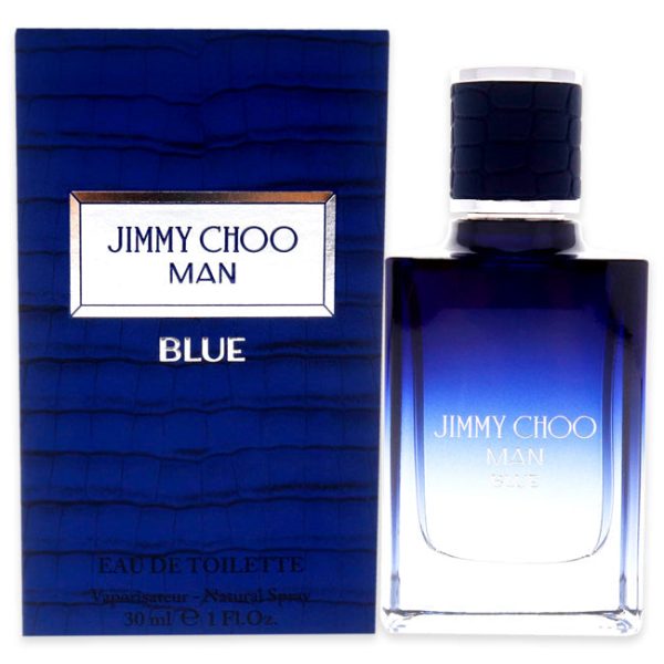 Jimmy Choo Jimmy Choo Man Blue by Jimmy Choo for Men - 1.0 oz EDT Spray Sale