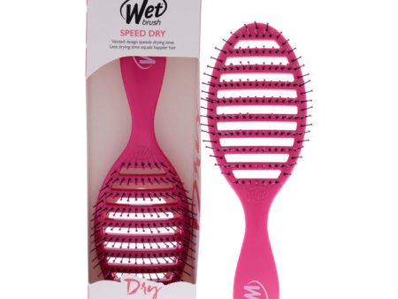 Wet Brush Speed Dry Brush - Pink by Wet Brush for Unisex - 1 Pc Hair Brush on Sale