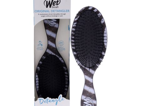 Wet Brush Original Detangler Brush - Safari Zebra by Wet Brush for Unisex - 1 Pc Hair Brush For Cheap