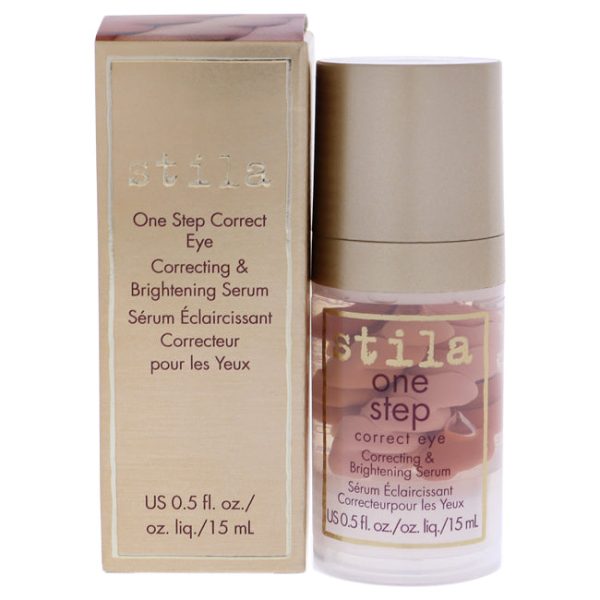 Stila One Step Correct Eye Correcting And Brightening Serum by Stila for Women - 0.5 oz Serum Online now