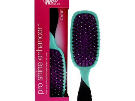 Wet Brush Pro Detangler Shine Enhancer Brush - Purist Blue by Wet Brush for Unisex - 1 Pc Hair Brush on Sale