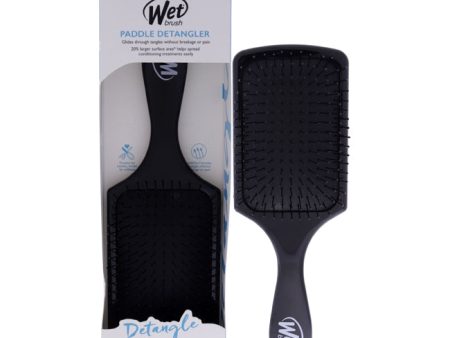 Wet Brush Paddle Detangler Brush - Black by Wet Brush for Unisex - 1 Pc Hair Brush Supply