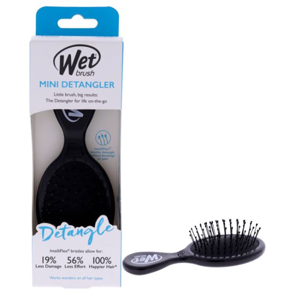 Wet Brush Mini Detangler Brush - Black by Wet Brush for Women - 1 Pc Hair Brush Online Sale