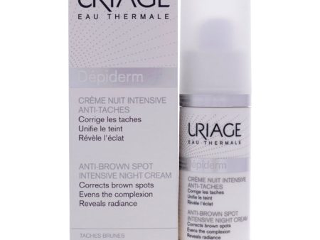 Uriage Depiderm Anti-Brown Spot Intensive Night Cream by Uriage for Unisex - 1 oz Sunscreen Sale