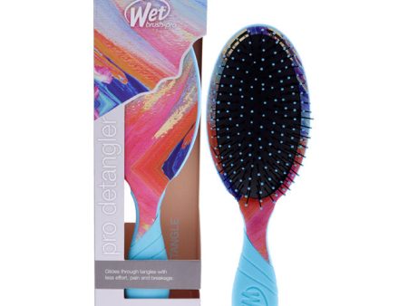 Wet Brush Pro Detangler Bright Future Brush - Teal by Wet Brush for Unisex - 1 Pc Hair Brush Online now